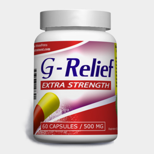 Extra Strength G-Relief (60 Veggie Caps) FDA-CERTIFIED