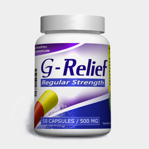 Regular Strength G-Relief (50 Caps) FDA-CERTIFIED