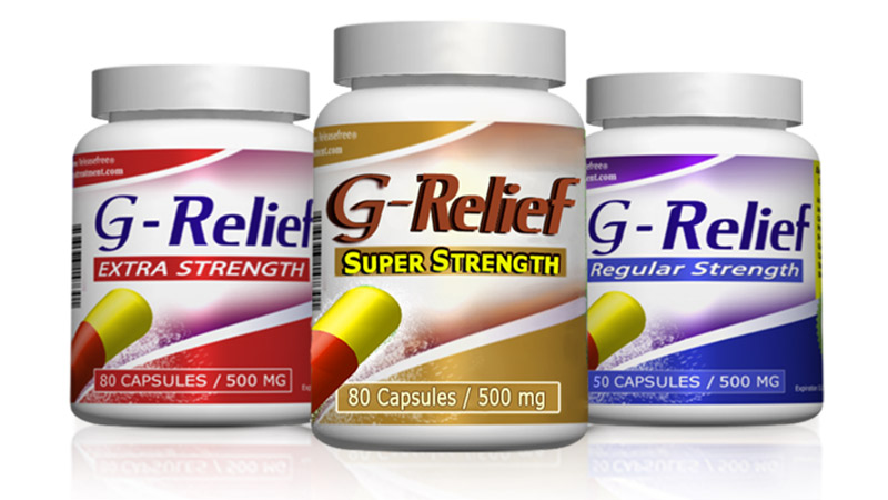 Ganglion Cyst Treatment "G-Relief Caps" SURGERY Alternative
